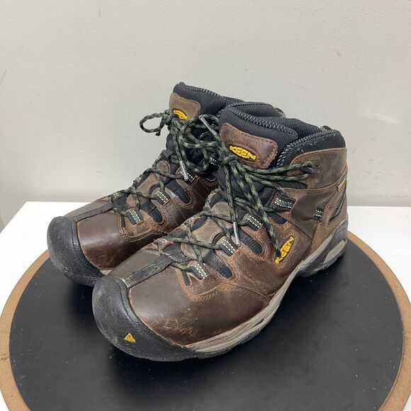 KEEN Utility Men\'s Detroit XT Mid Height‎ Steel Toe Waterproof Work Boot Sz 9 EE main image 4